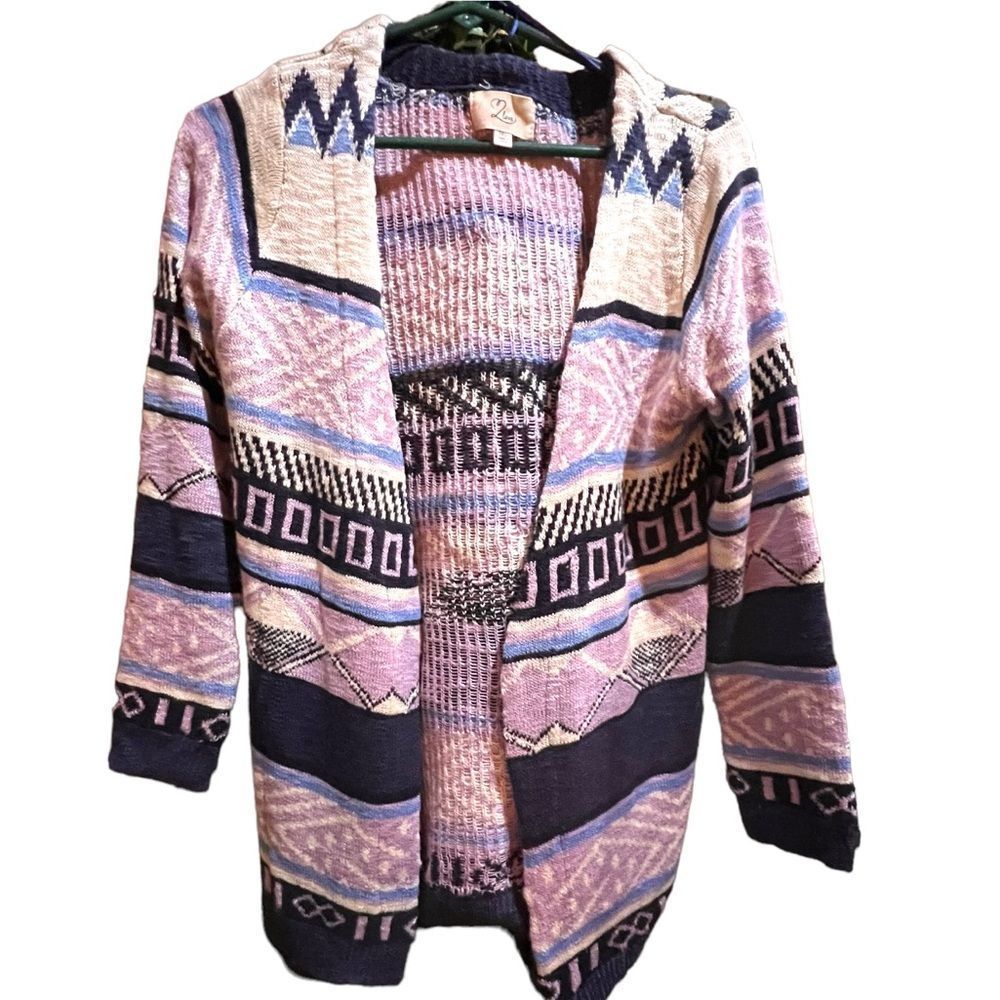 Love Aztec Multi Color Cardigan S : M/L - Picture 6 of 10